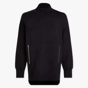 Varley Bay Sweat Double Soft Mock Neck Size Small